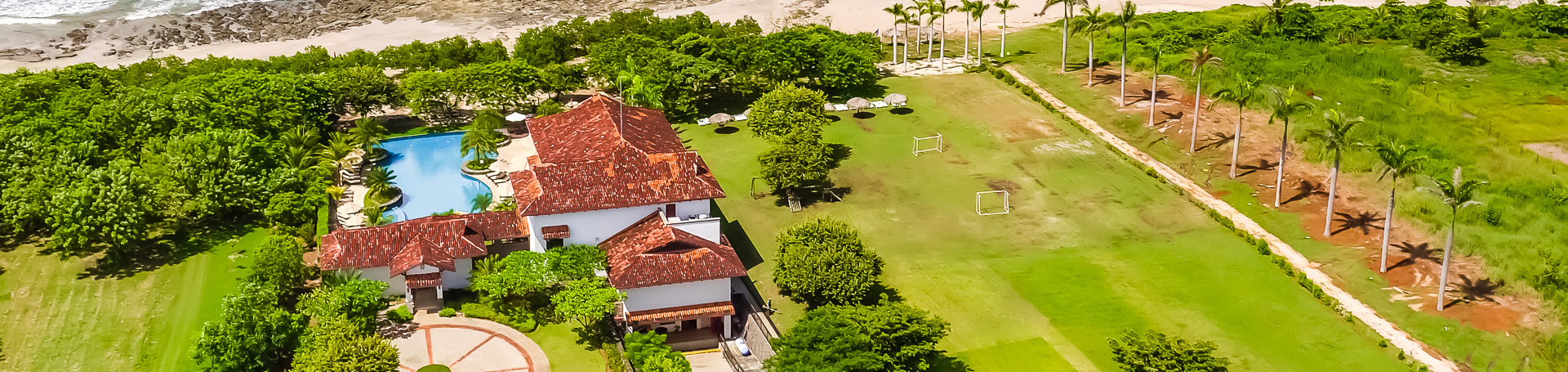 Hacienda Pinilla Beach Club flygfoto