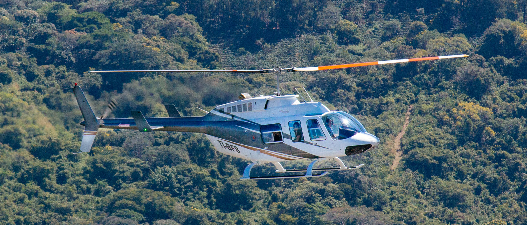 Costa Rica helicopter tour