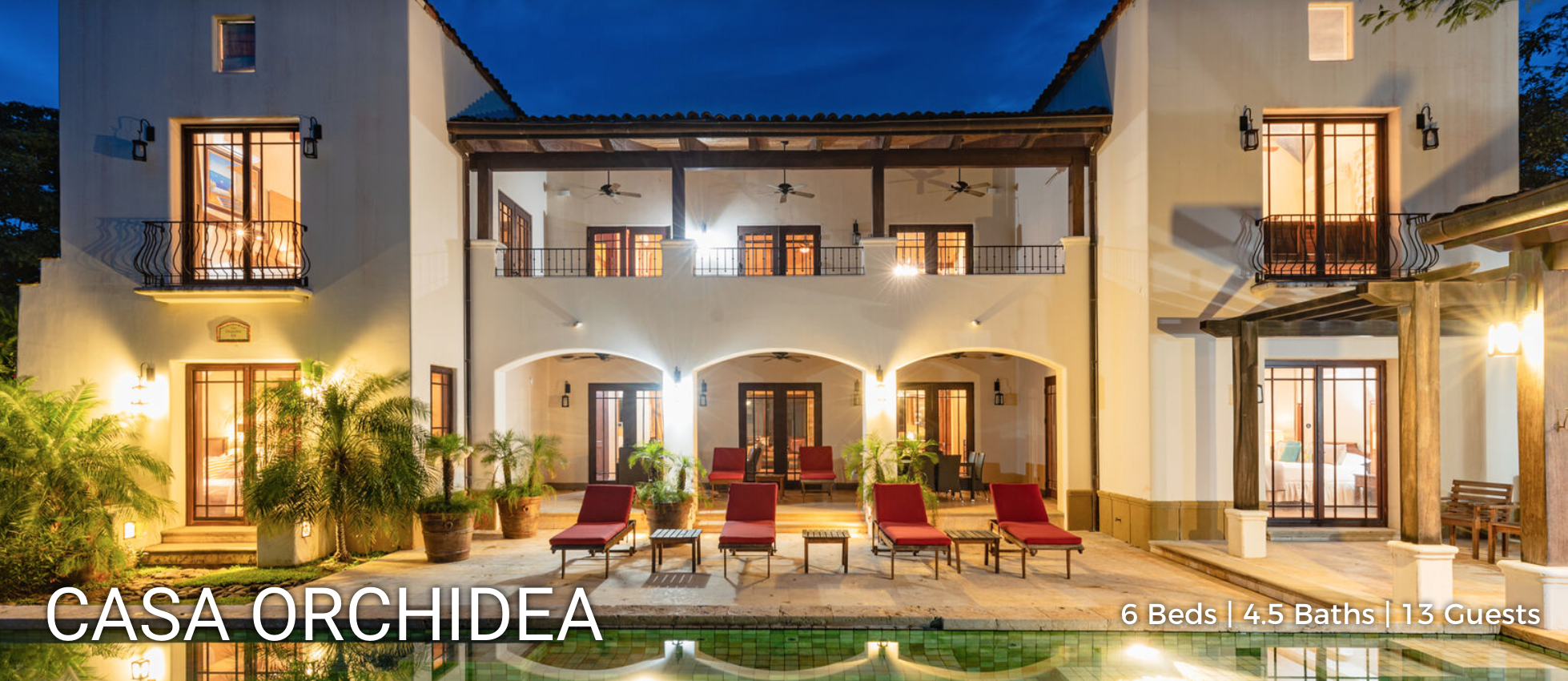 Casa Orchidea Hacienda Pinilla rentals