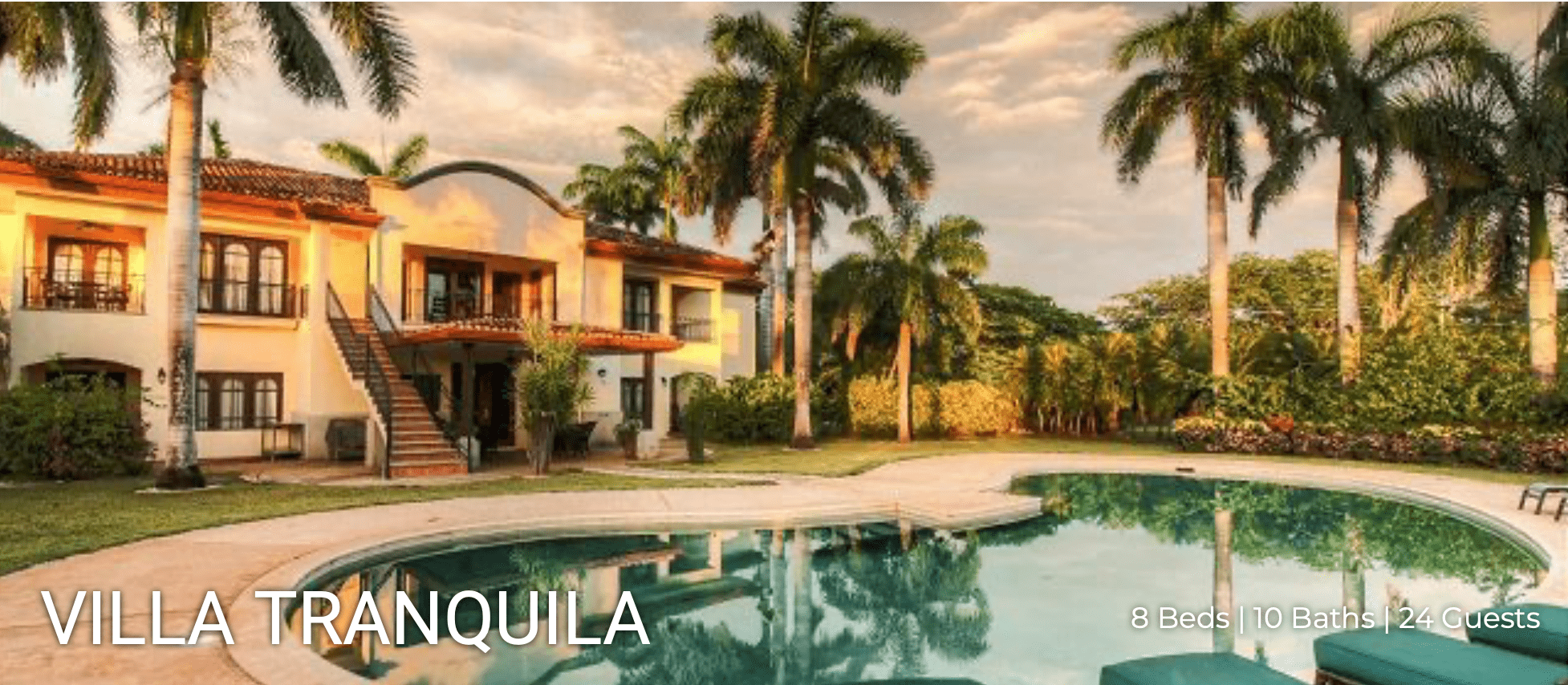 Villa Tranquila venue for Costa Rica health retreat