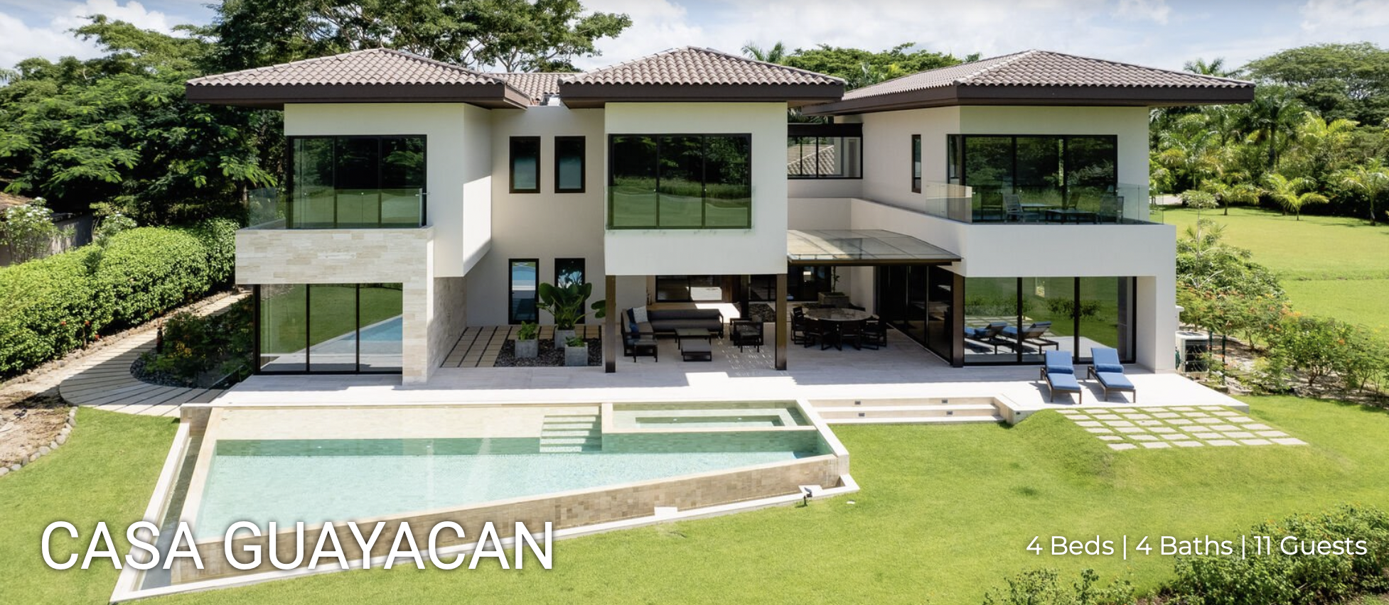 Casa Guayacan family vacation rental in Costa Rica