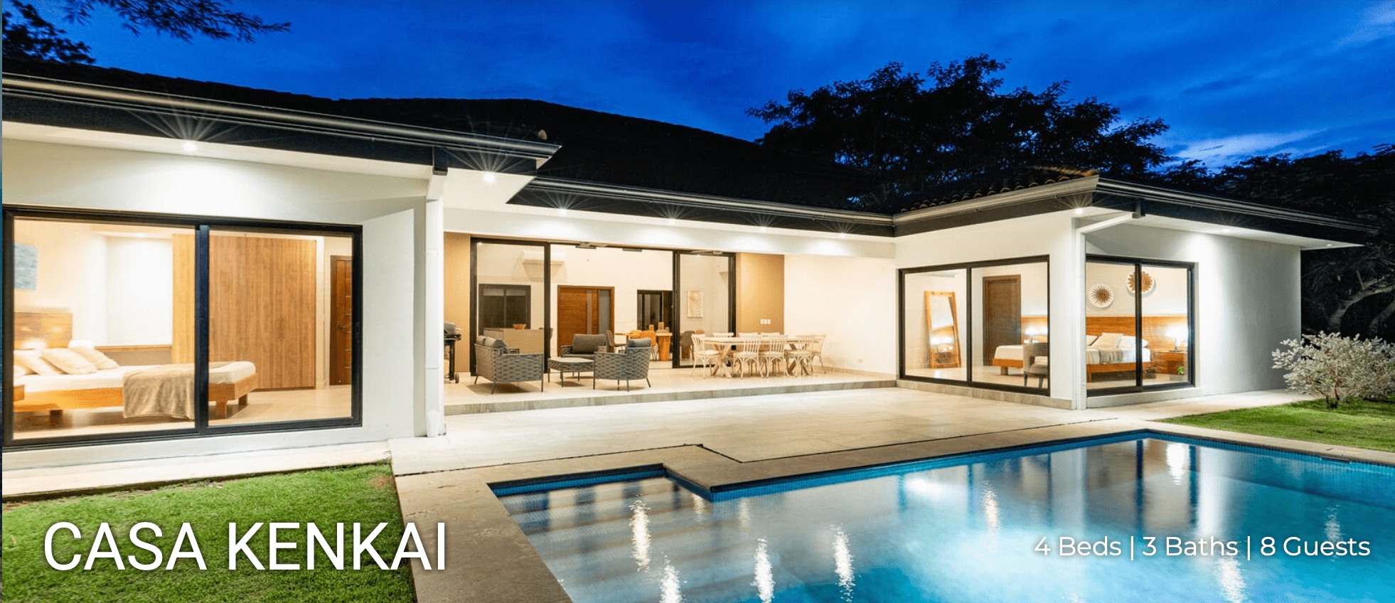 Casa Kenkai luxury vacation home in Costa Rica