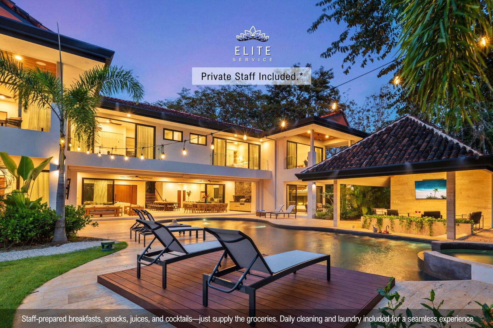 Casa Silvers Casa Plata Hacienda Pinilla vacation villa