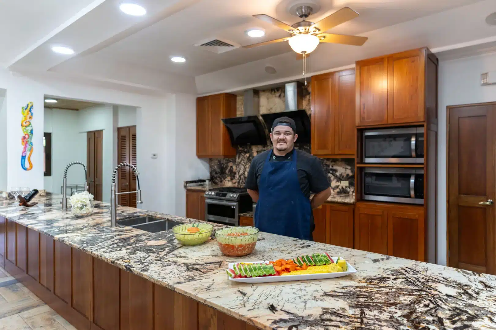 private chef at Villa Encantada